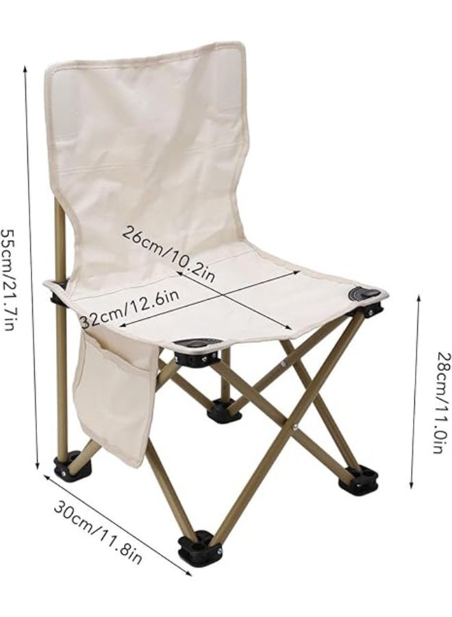 Portable Folding & Adjustable Chair – Lightweight and Easy to Carry for Camping, Fishing, Travel, and Outdoor Activities - Image 4